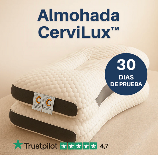 Almohada Cervilux™ - Redescubre el placer de despertar sin dolores