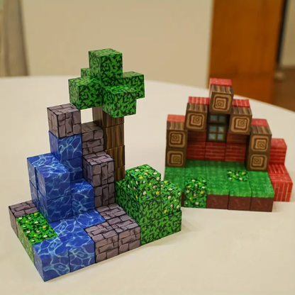 Bloques Magnéticos Minecraft™ 100 piezas