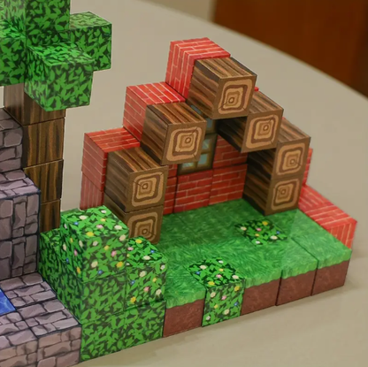 Bloques Magnéticos Minecraft™ 100 piezas