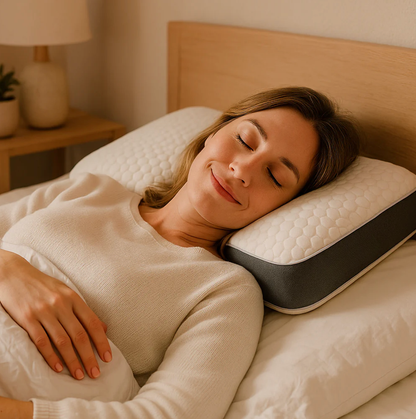 Almohada Cervilux™ - Redescubre el placer de despertar sin dolores